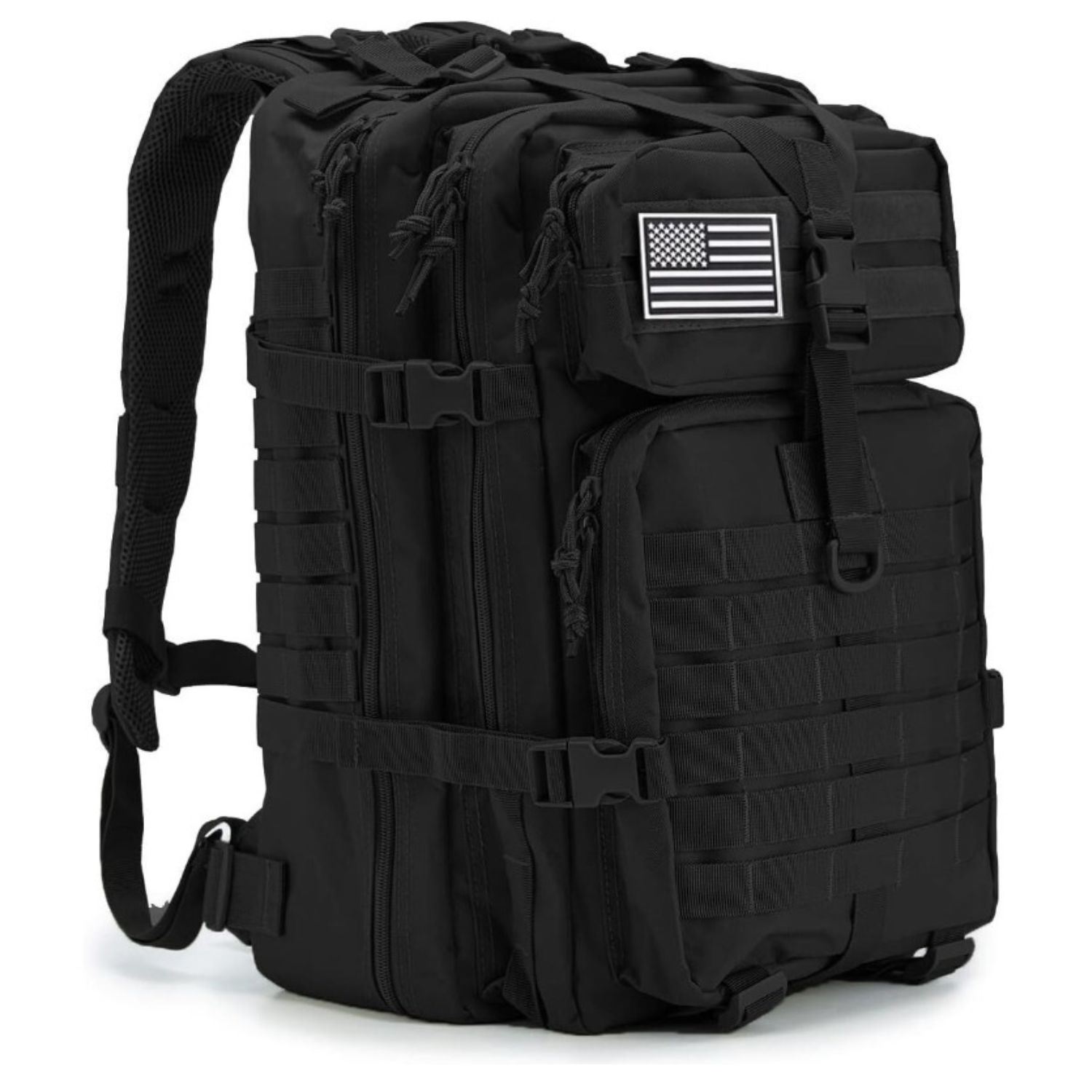 Mochila Militar Importada 45L Táctica para Camping, Trekking y Viajes con Sistema MOLLE Láser